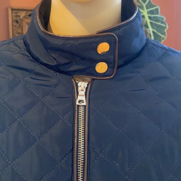 Angeleno navy blue quilted lightweight jacket sm - Picture 2 of 7